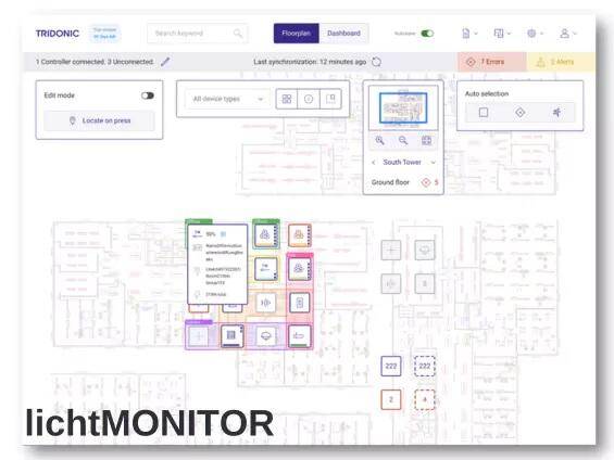 lichtMONITOR x5 license TRIDONIC