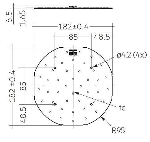 CLE 190mm 2500lm 830 ADV5 EM Moduł LED