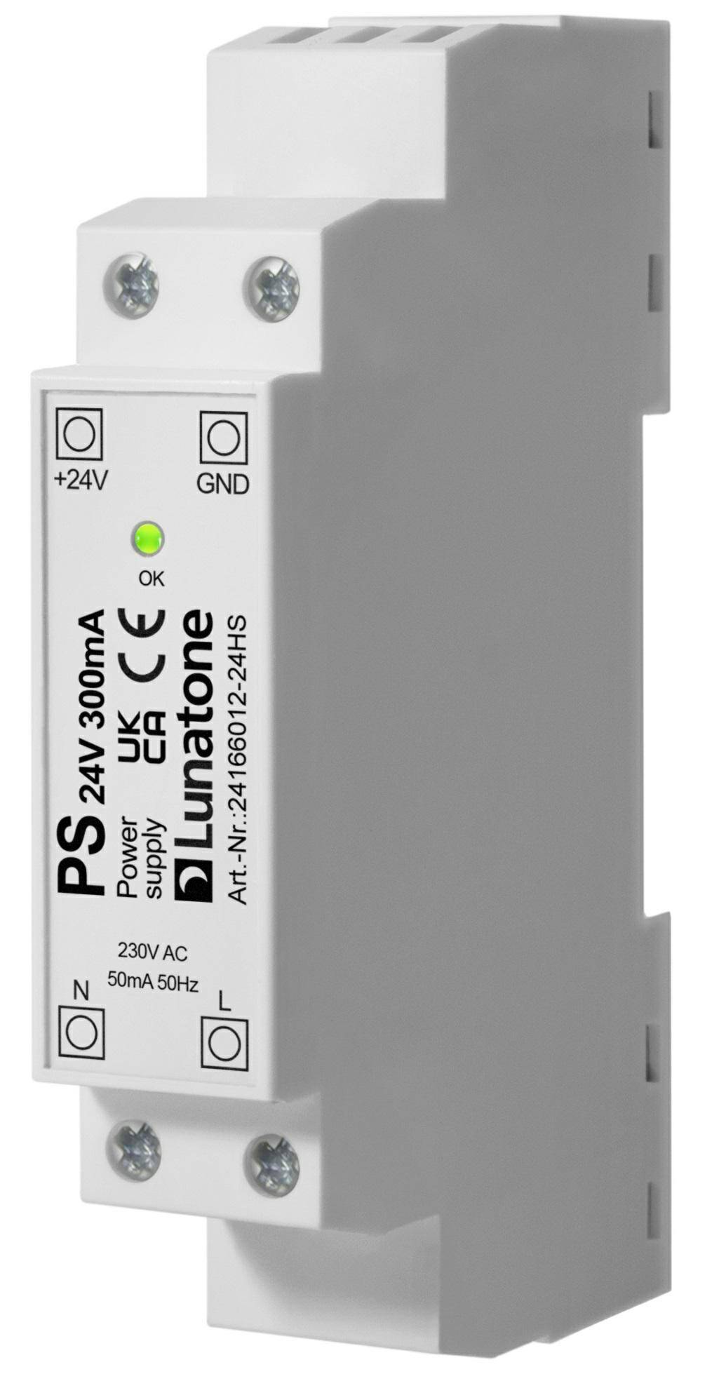 Power Supply 24V, 300mA, DIN Rail / 1TE