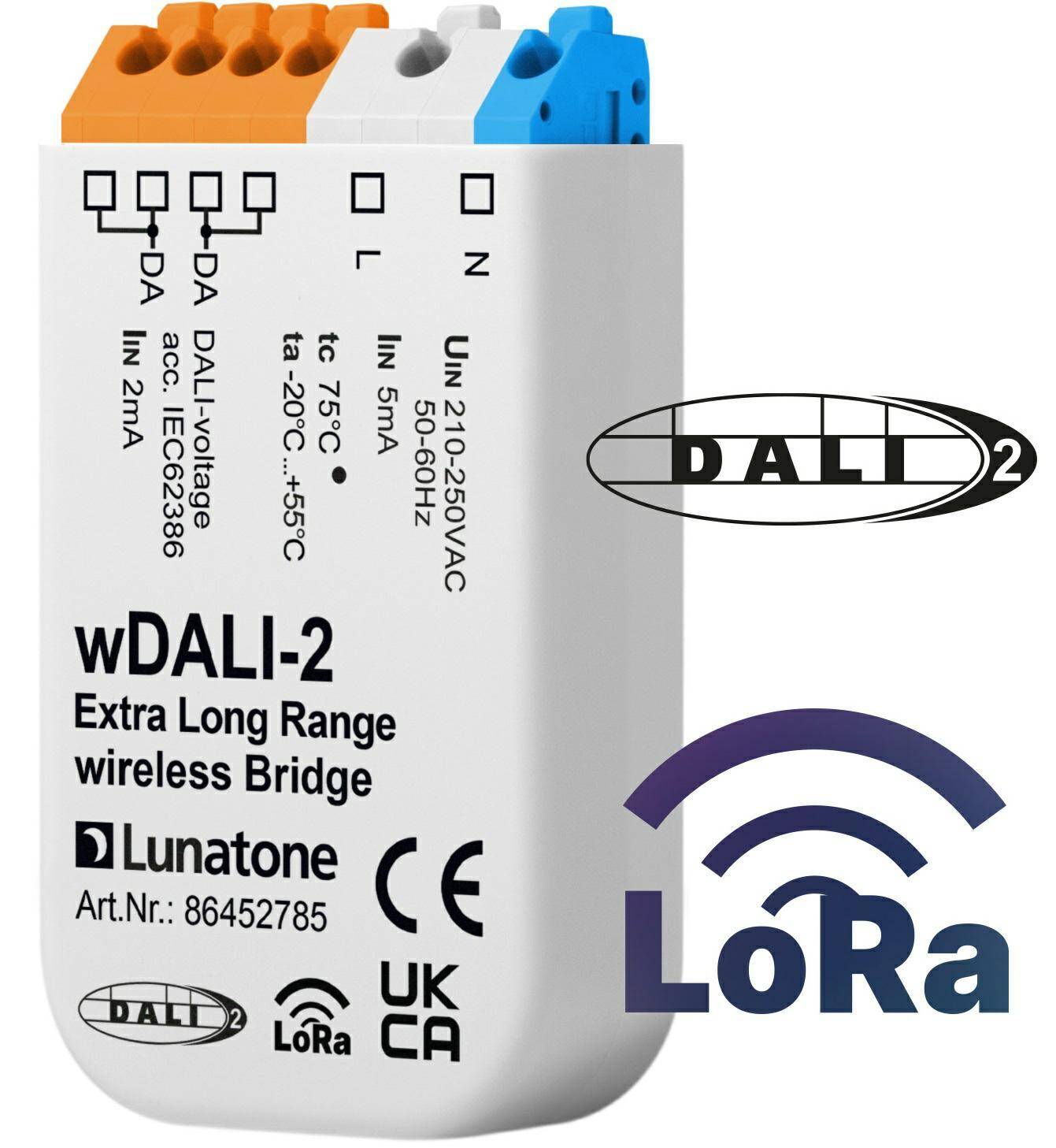 wDALI-2 Extra Long Range wireless DALI