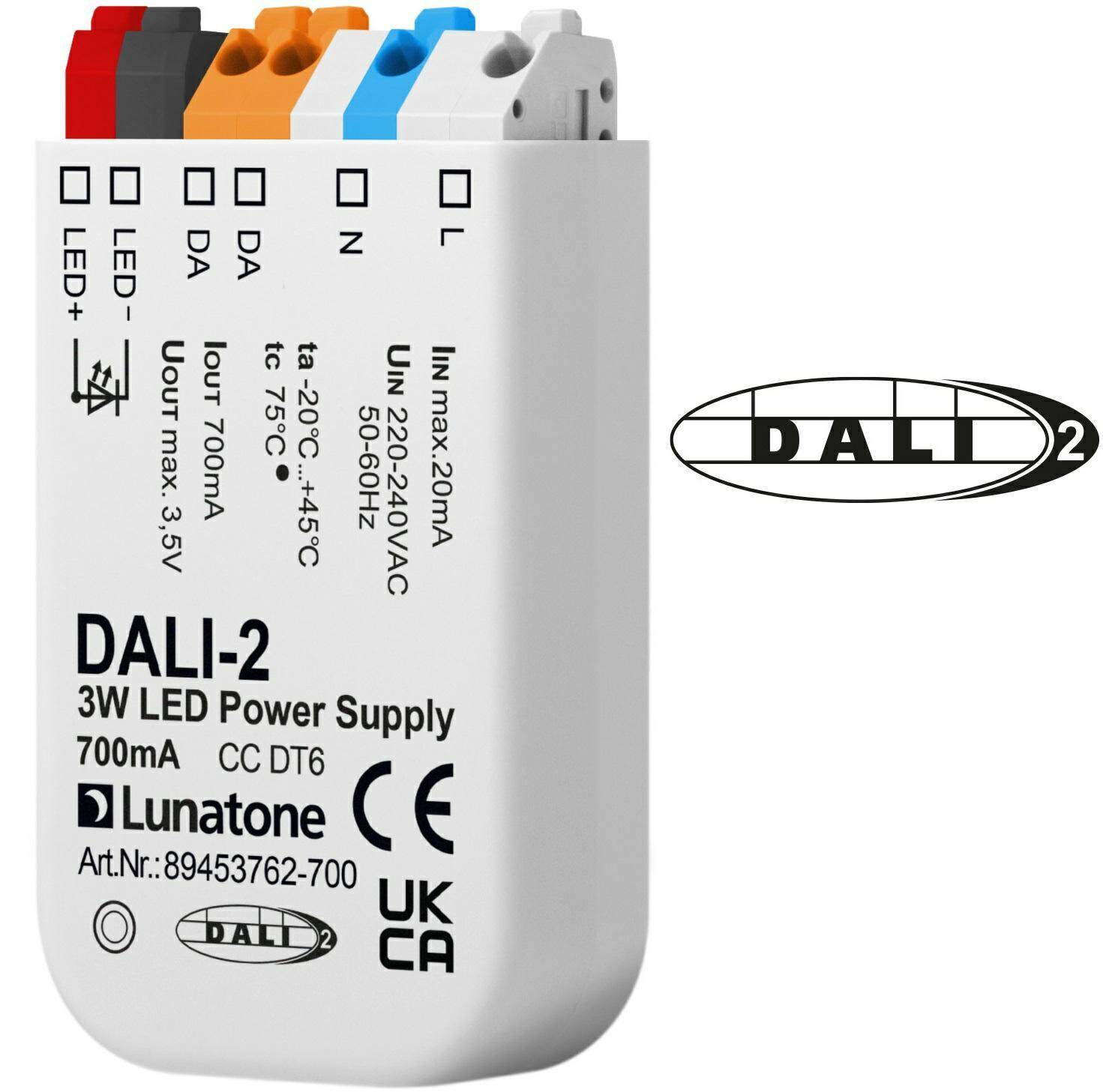 DALI-2 LED Power Supply, 3Watt 700mA