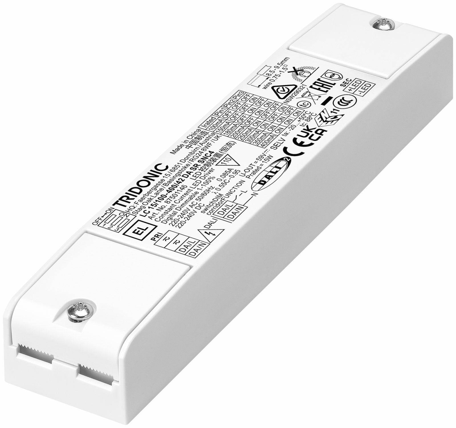 LC 15W 100-400mA 42V DA SR SNC4 Zasilacz