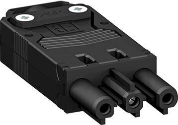 EPN1114 2P+T Screw flat socket connector (Zdjęcie 1)