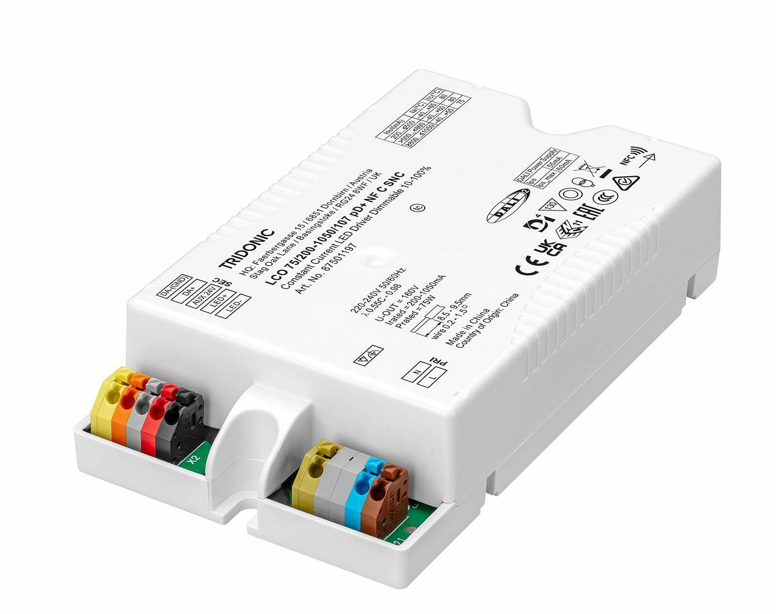 LCO 75W 200-1050mA 107V pD+ NF C SNC