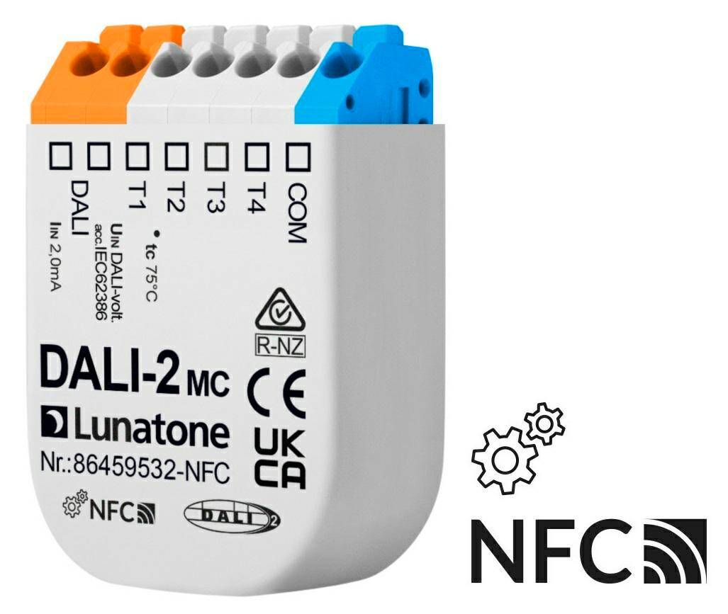 DALI-2 MC NFC Sterowanie LUNATONE