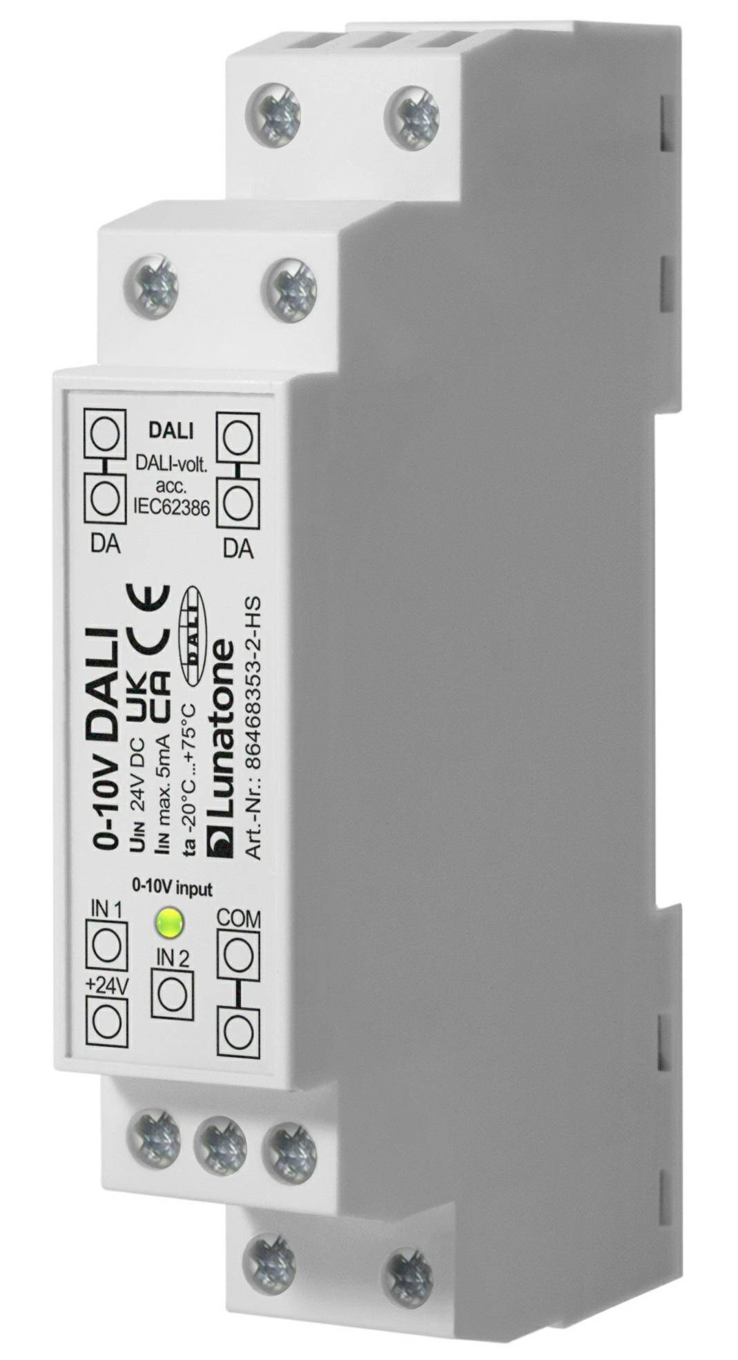 2x0-10V DALI HS 2ch DT6 Sterowanie