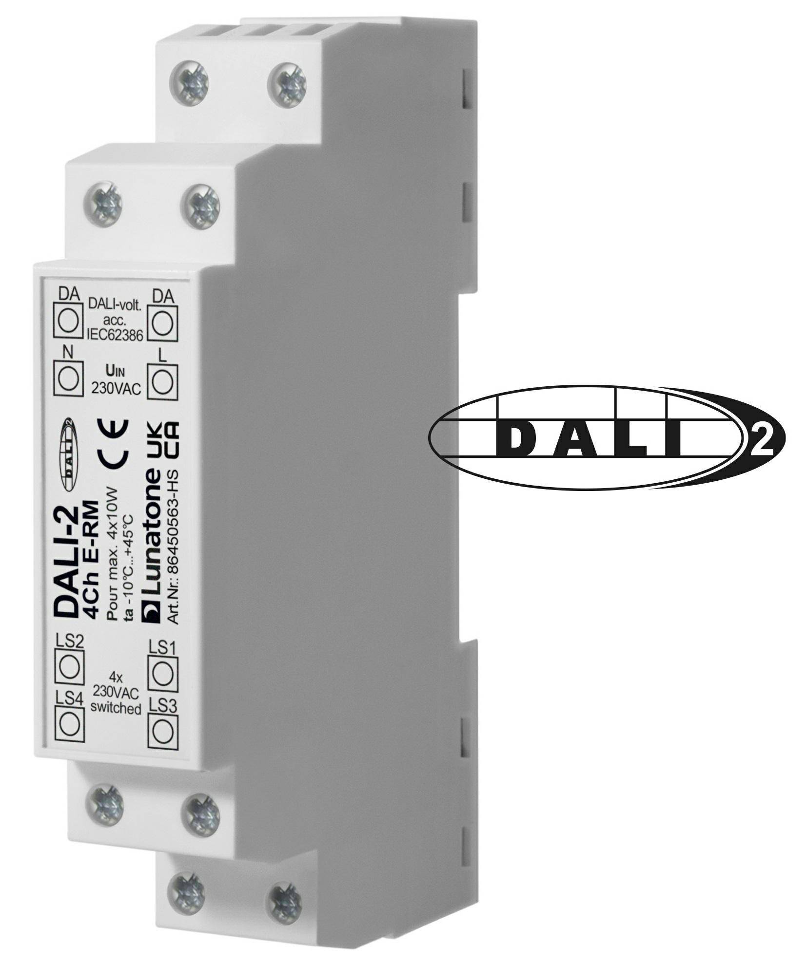 DALI-2 4Ch E-RM Sterowanie LUNATONE