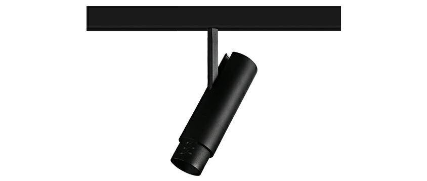 ZOOMER Obudowa Reflektor LED czarny (Zdjęcie 1)