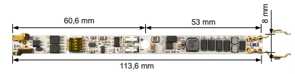 MICRODRIVER48 R11 V00 DALI6 1CH DIP-SW (Zdjęcie 2)