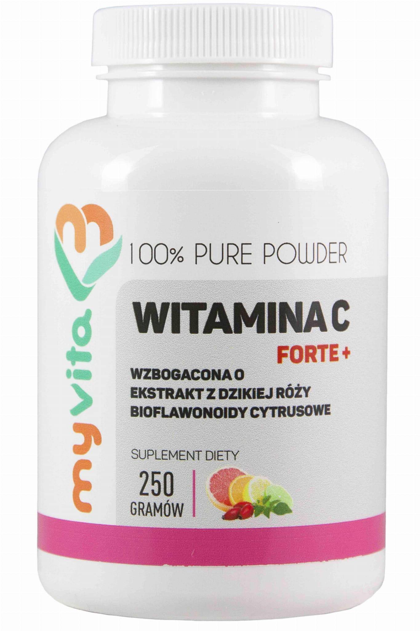 MYVITA Wit.C Forte Plus biofl.+róża 250g