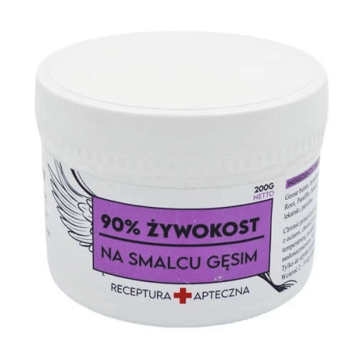 Żywokost na smalcu gęsim 90% 200g  EFEKT