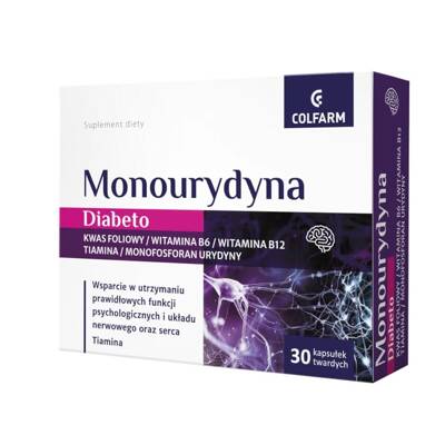 Colfarm Monourydyna Diabeto 30 kaps