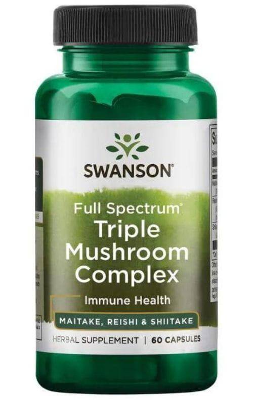 Swanson Triple Mushroom Complex 60 kaps