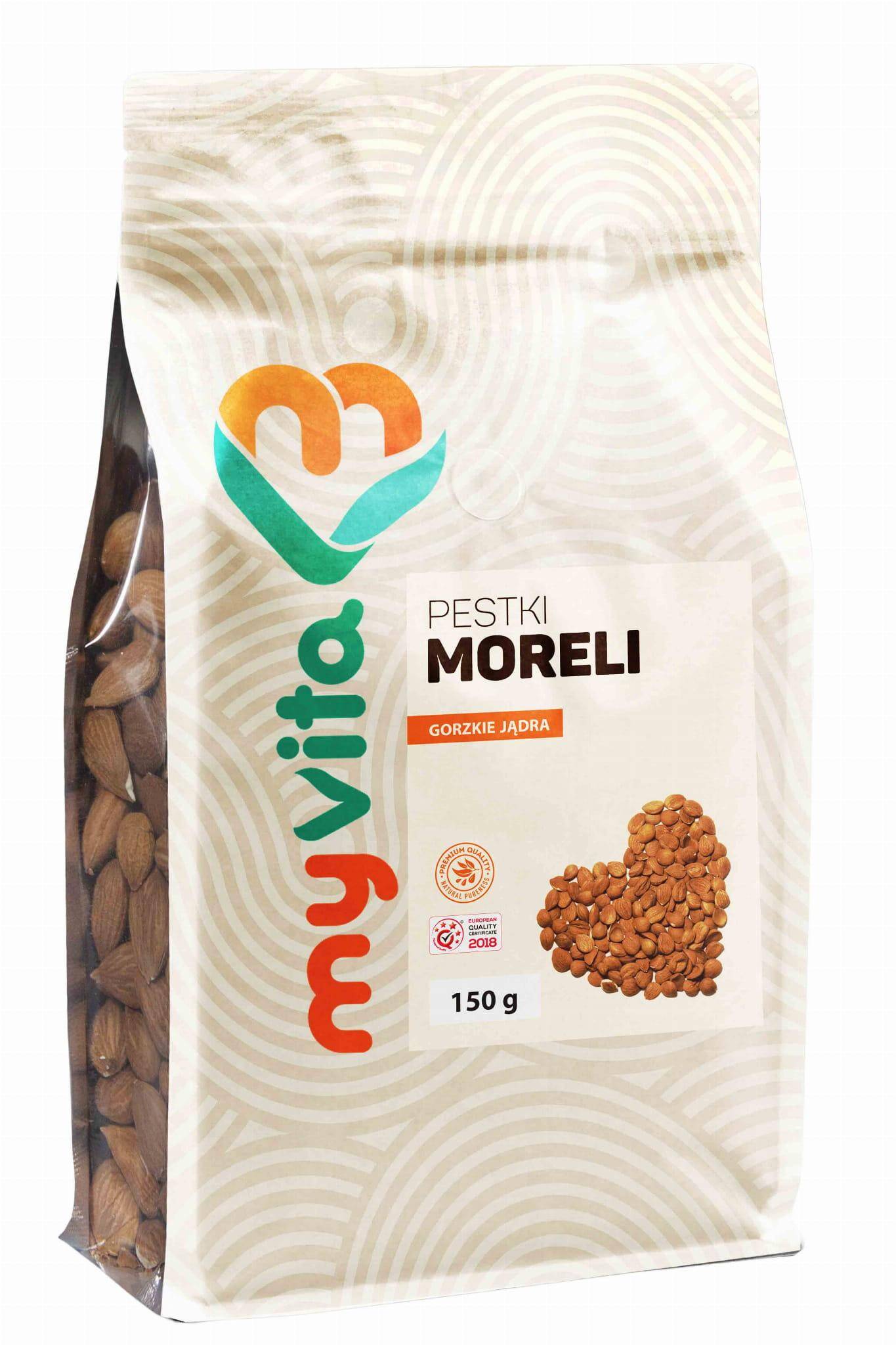 MyVita Pestki Moreli j.gorzkie 150 g