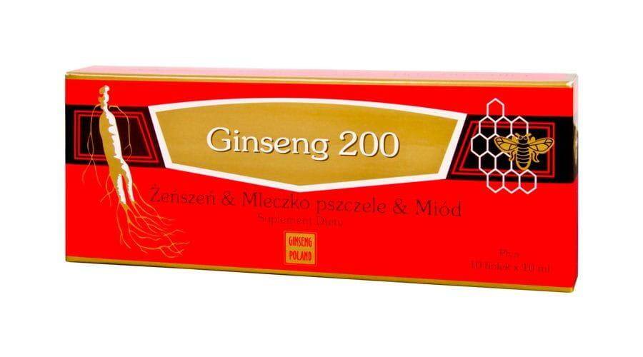 Ginseng 200 żeńszeń 10 fiołek x 10ml