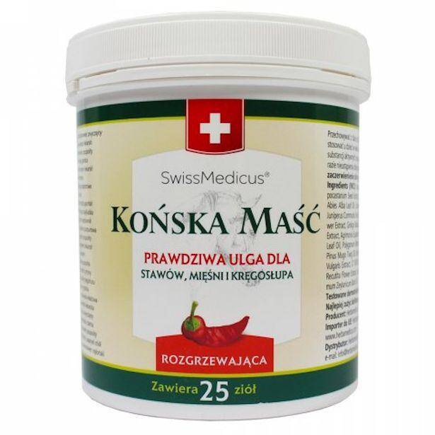 Maść Końska Szwajc. rozgrz. 250ml.