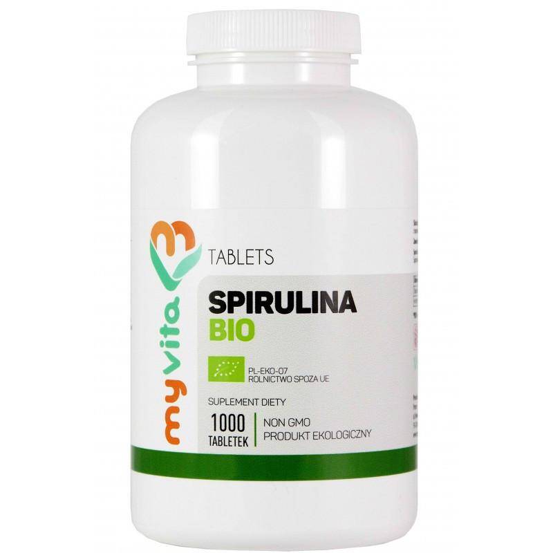 MYVITA Spirulina BIO 250mg 1000 tabl.