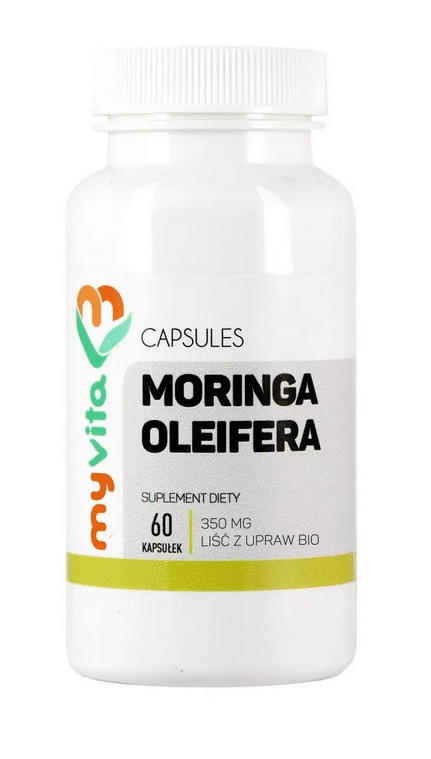 MYVITA Moringa oleifera 350mg 60kaps.