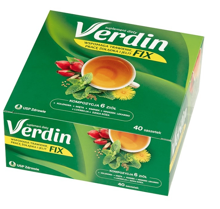 Zioł.fix Verdin 40sasz. US PHARMACIA