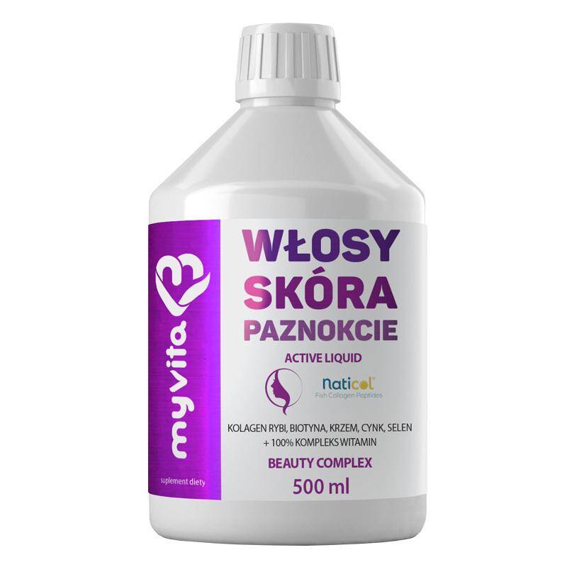 MYVITA Włosy,skóra, paznokcie Active