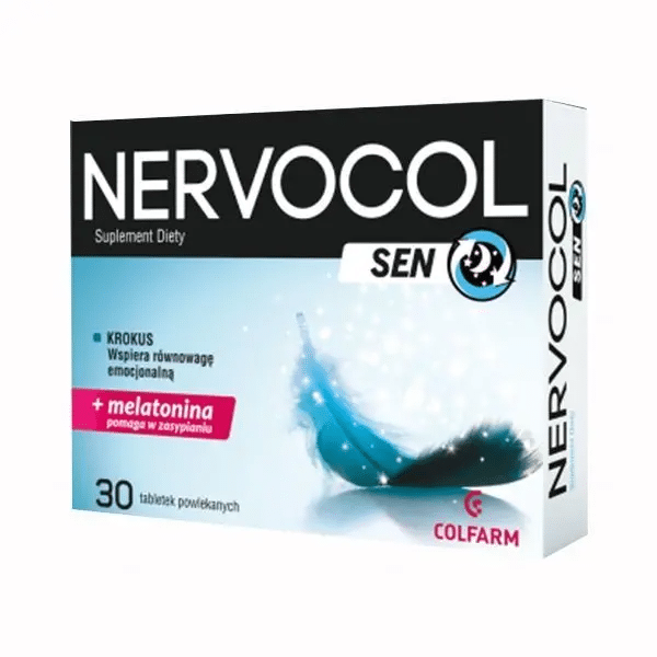 Nervocol Sen /melatonina 30tabl. COLFARM