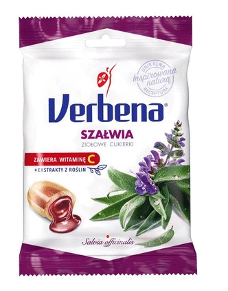 Cuk. VERBENA zioł.z vit C Szałwia--60 g