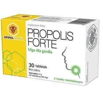Propolis Forte /APIPOL/ mentol 30 tabl.