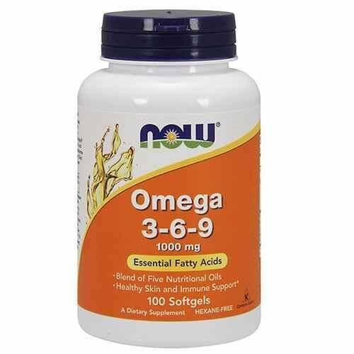 NOW Omega 3-6-9 1000 MG 100 kaps