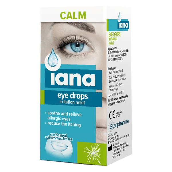 IANA Krople do oczu CALM łagodzące 10 ml