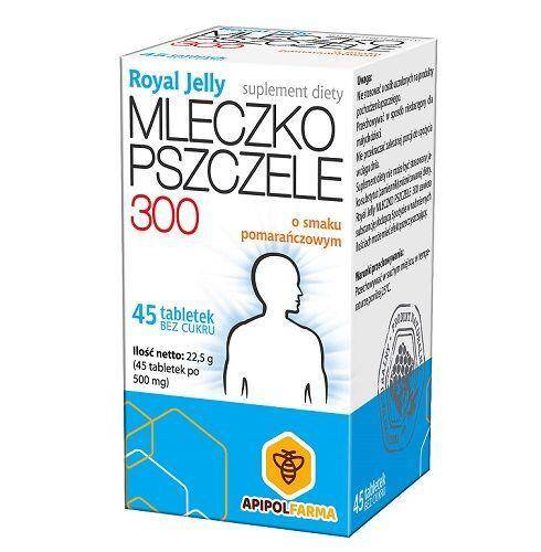 Mleczko pszczele Royal Jelly 300mg 45tab