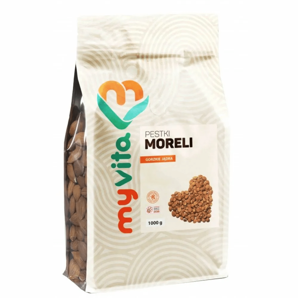 MYVITA Pestki Moreli Jądra Gorzkie 1kg