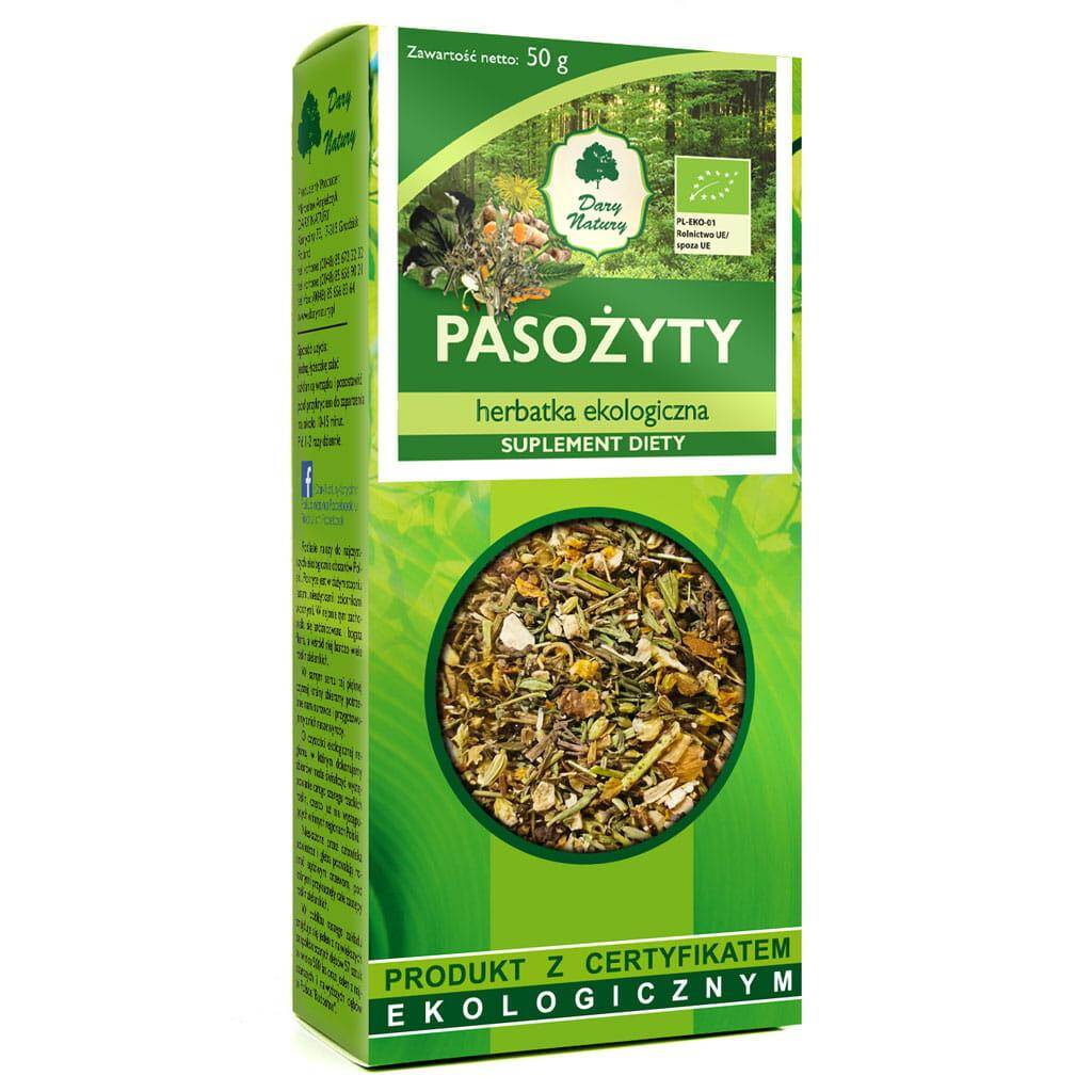 Herbatka Pasożyty 50g Dary Natury