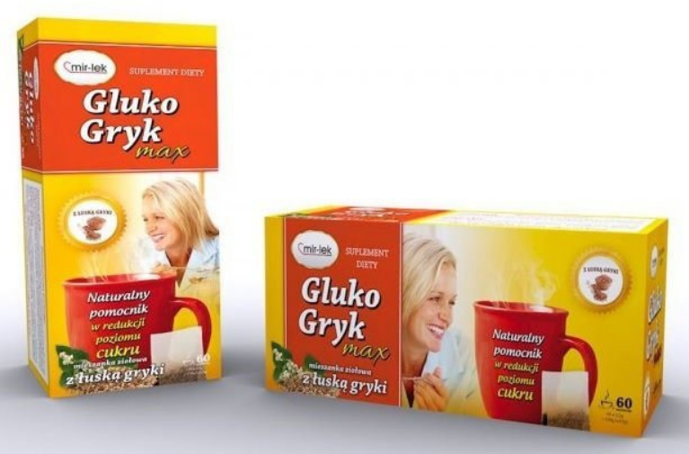 Gluko-Gryk MAX fix 2,5g*60szt MIR-LEK (Zdjęcie 1)