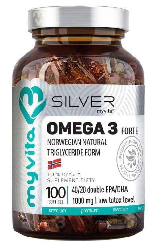 MYVITA SILVER PURE Omega-3 Forte 100