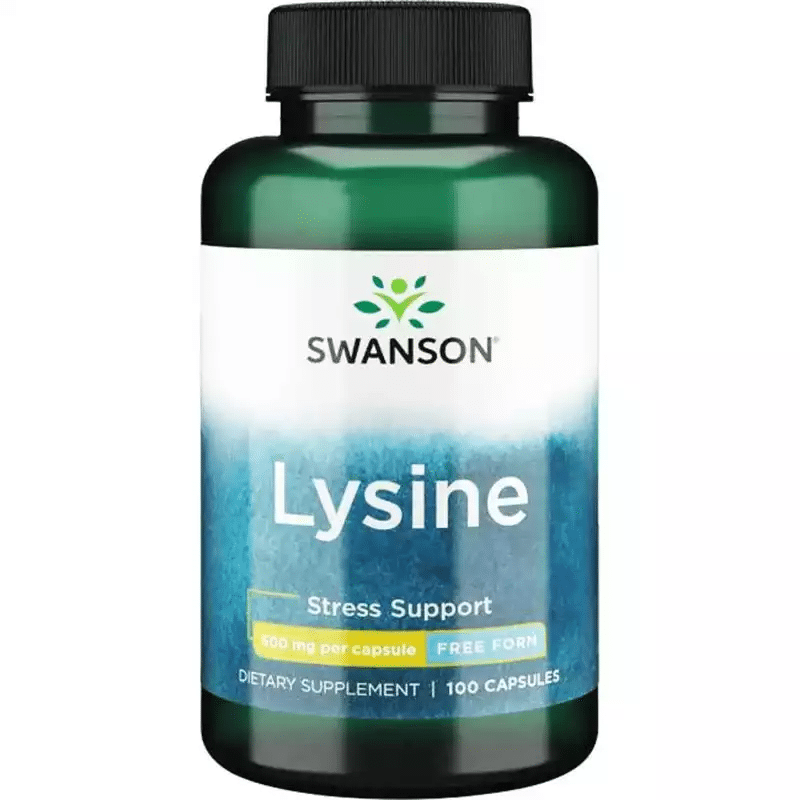 Swanson L-Lizyna 500mg 100 kaps