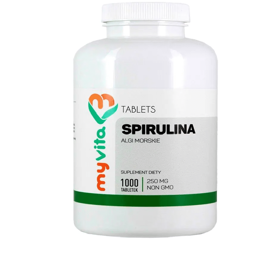 MYVITA Spirulina 250mg - 1000tabl.