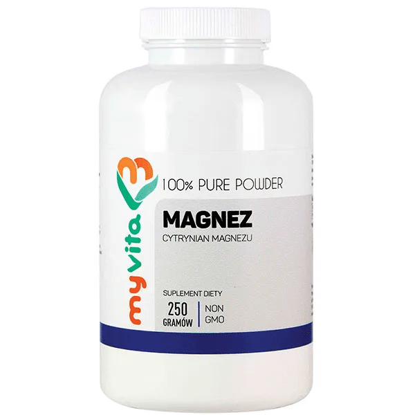 MYVITA Magnez (cytrynian magnezu) 250g