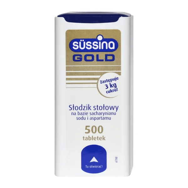 Słodzik Sussina Gold z doz. 500 tabl.