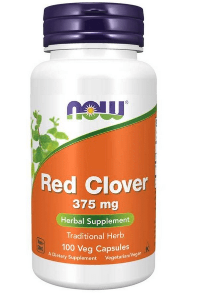 NOW Red Clover 375 mg 100 kaps.
