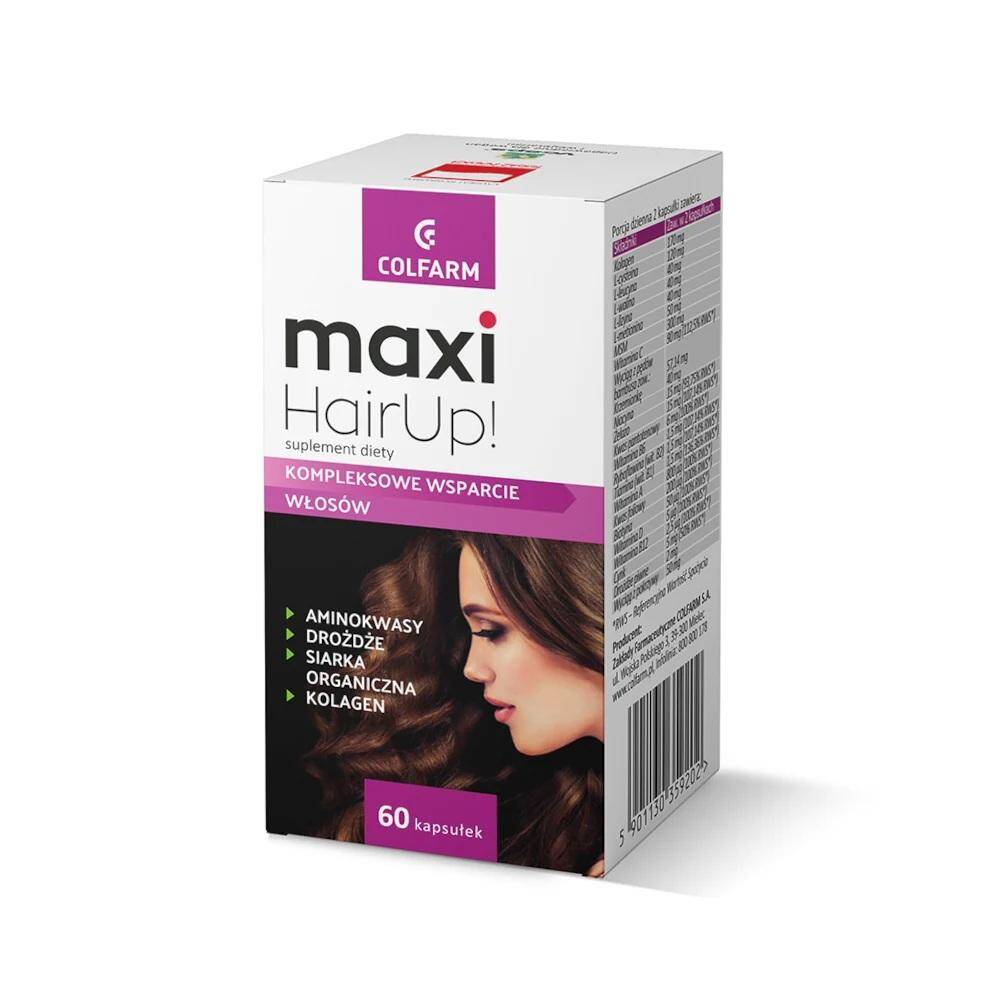 Maxi HairUp 60 kaps. COLFARM