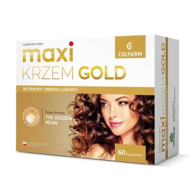 Maxi krzem Gold 60kaps Colfarm