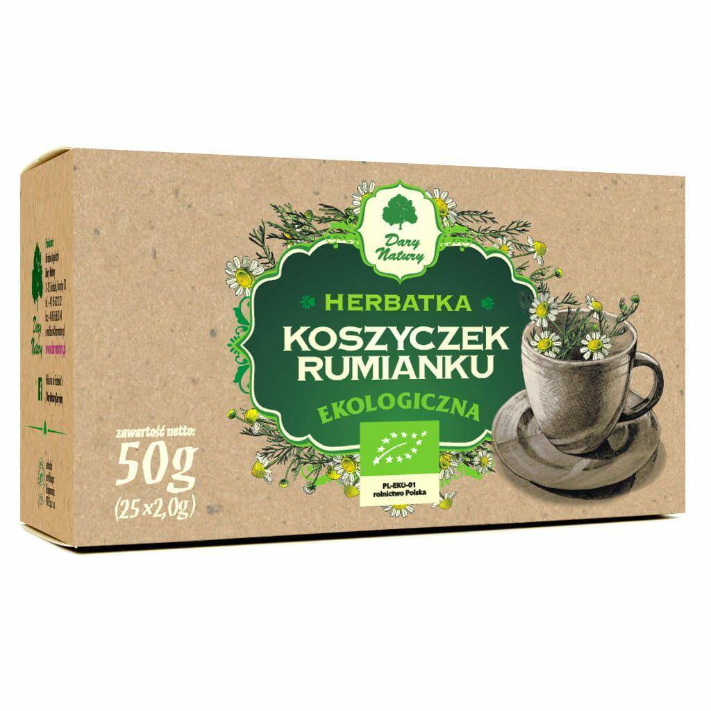 Herbata Koszyczek Rumianku Dary 25*2g