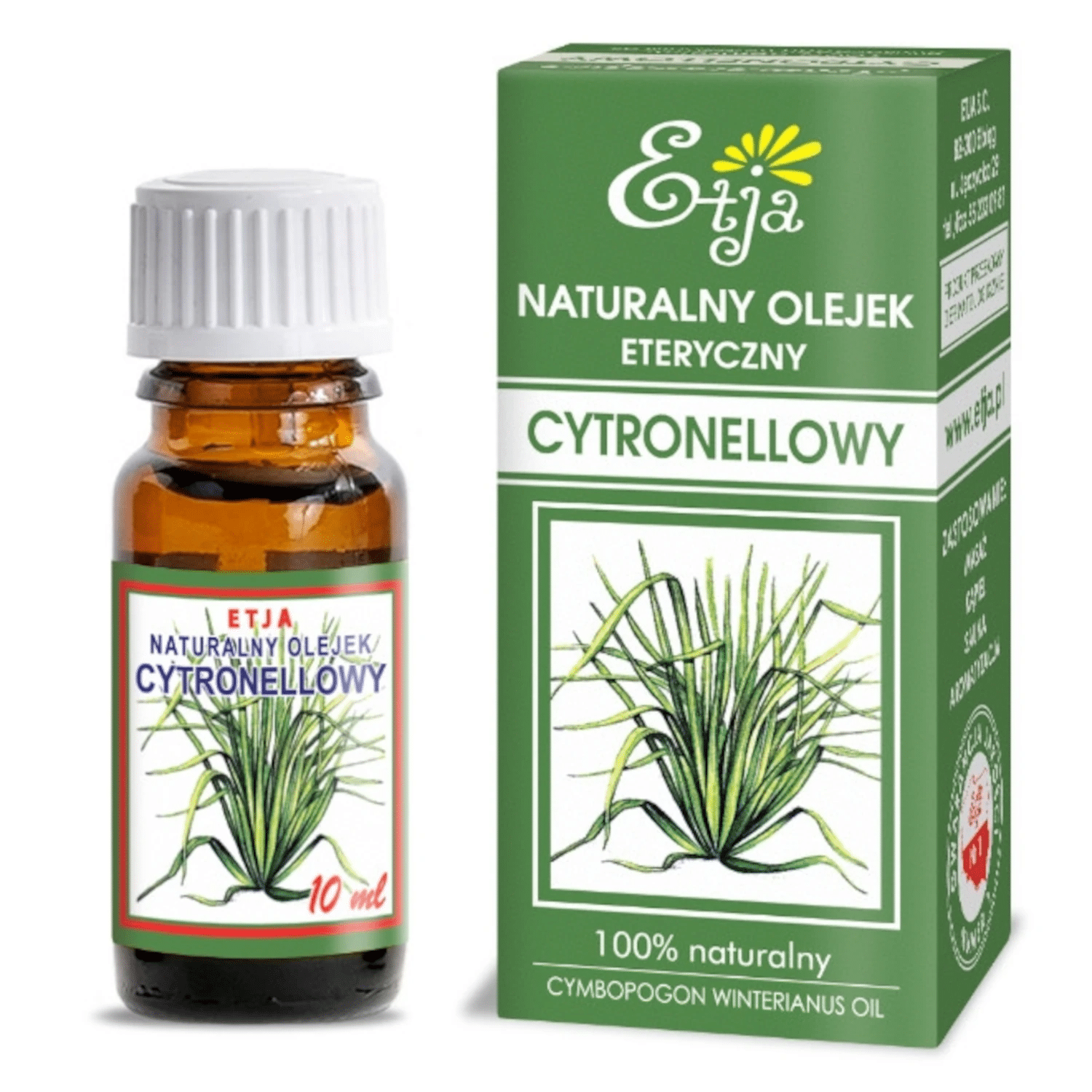 Olejek eter. cytronellowy /ETJA/ - 10 ml