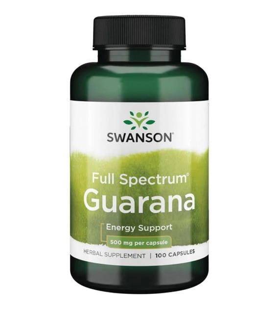 Swanson Guarana Full Spectrum 500mg 100