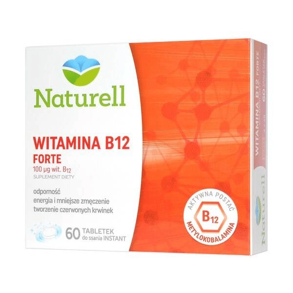 Witamina B12 forte /NATURELL/ 60tab.