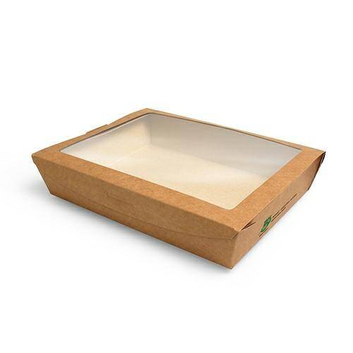 Pudełko brązowe sałatkowe 1500ml (Zdjęcie 1)