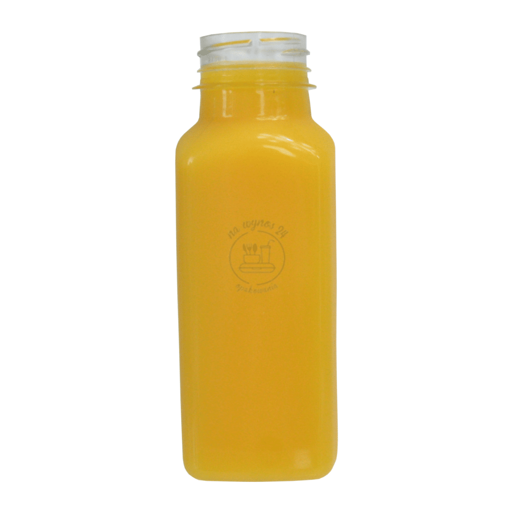 Butelka PET kwadrat 400ml op.100szt.