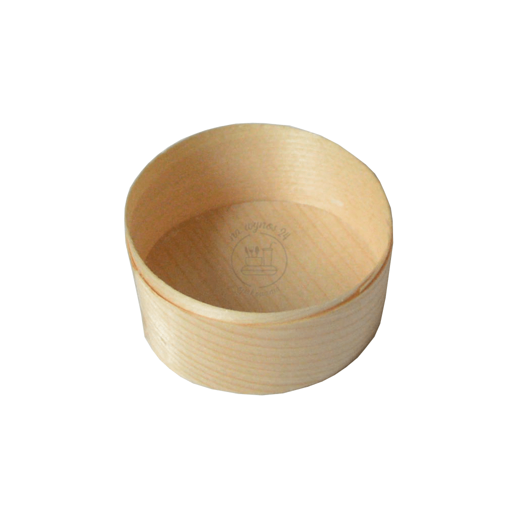 FINGERFOOD miseczki drewniane fi 50mm (Zdjęcie 1)