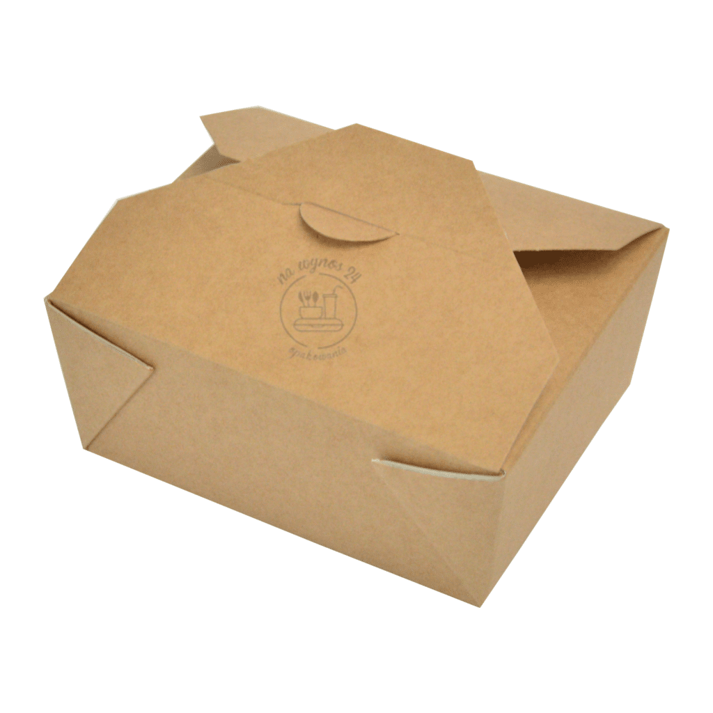 Lunch box pap 1500ml 20x14x6,5 op.50szt. (Zdjęcie 2)