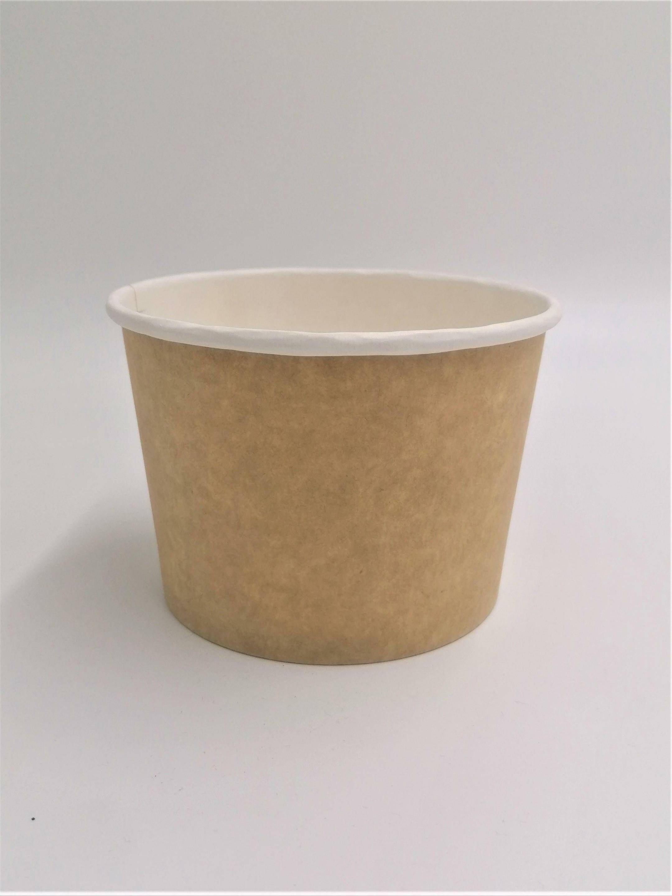 Enjoy Eat&Go Pojemnik kraft/biały 500 ml